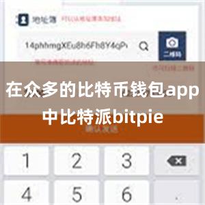 在众多的比特币钱包app中比特派bitpie