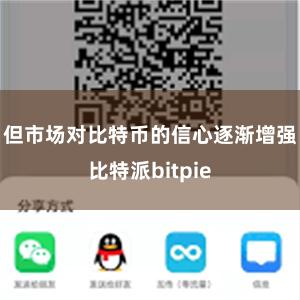 但市场对比特币的信心逐渐增强比特派bitpie